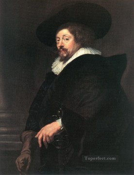 Self portrait 1639 Baroque Peter Paul Rubens Oil Paintings